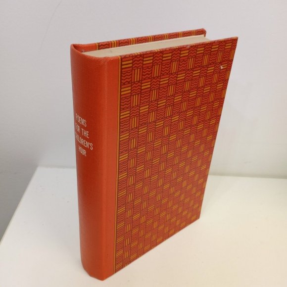Vintage Poems For The Children's Hour Hardcover Book Nursery Art  Room Decor - Picture 1 of 9